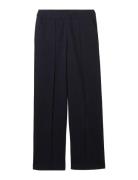 Tom Tailor Lea Straight Leg Bottoms Trousers Straight Leg Navy Tom Tailor