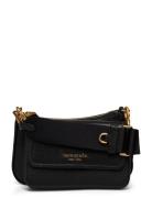 Double Up Pebbled Leather Double Up Crossbody Bags Crossbody Bags Black Kate Spade