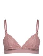 Bra Nursing Bralette Iris Lingerie Bras & Tops Soft Bras Bralette Pink Lindex