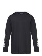 Borg Long Sleeve T-Shirt Tops T-shirts Long-sleeved T-Skjorte Black Björn Borg