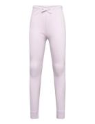 Pointelle Junior Leggings W. String Bottoms Leggings Pink Copenhagen Colors