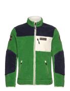 Yupik Full-Zip Fleece Tops Sweatshirts & Hoodies Fleeces & Midlayers Green Napapijri