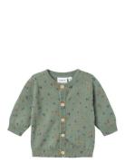 Nbm Mo Ls Knit Card Tops Knitwear Cardigans Green Name It