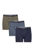 Hmlnalle Boxers 3 Pak Night & Underwear Underwear Panties Multi/patterned Hummel