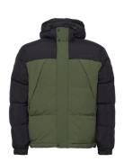 Durable Water Repellent Puffer Jacket Black/Black Forest Green Foret Jakke Khaki Green Timberland