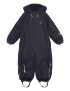 Snow Suit Outerwear Coveralls Snow-ski Coveralls & Sets Navy Minymo