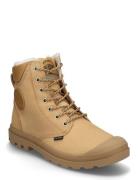 Pampa Sport Cuff Wps Shoes Boots Ankle Boots Laced Boots Beige Palladium