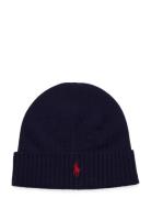 Signature Pony Wool Beanie Accessories Headwear Beanies Blue Polo Ralph Lauren