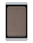 Eyeshadow Matte 517 Chocolate Brown Øjenskyggepalet Makeup Grey Artdeco