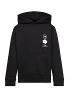 G Flower Graphic Relaxed Hoodie Tops Sweatshirts & Hoodies Hoodies Black The North Face