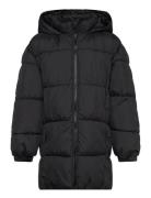 Anorak Amerlong Foret Jakke Black Mango