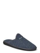 Men's Manuel - Navy Slippers Hjemmesko Navy Hush Puppies