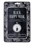 Kocostar Black Happy Mask Beauty Women Skin Care Face Masks Sheetmask Nude KOCOSTAR