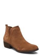 Texas-Rodeo Night Shoes Boots Ankle Boots Ankle Boots With Heel Brown Skechers