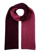 Scarf Plaited Colorblock Accessories Scarves Winter Scarves Pink Tom Tailor