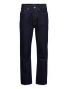 Regular Five Pocket Jeans - Indigo Rinsed Bottoms Jeans Tapered Blue Garment Project