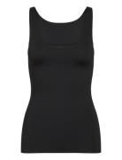 Cc Heart Vida Tank Top Tops T-shirts & Tops Sleeveless Black Coster Copenhagen