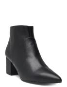 Biadevived Ankle Boot Smooth Faux Leather Shoes Boots Ankle Boots Ankle Boots With Heel Black Bianco