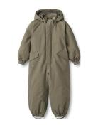 Snowsuit Miko Tech Outerwear Coveralls Snow-ski Coveralls & Sets Khaki Green Wheat