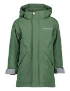 Tundran Kids Parkas Parka Jakke Green Didriksons