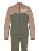 Tracksuit Tops Sweatshirts & Hoodies Fleeces & Midlayers Green EA7