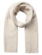 Sc-Frauke Accessories Scarves Winter Scarves Cream Soyaconcept