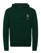 Polo Bear Wool Hooded Sweater Tops Sweatshirts & Hoodies Hoodies Green Polo Ralph Lauren