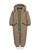 Oll Suit Outerwear Coveralls Snow-ski Coveralls & Sets Brown MarMar Copenhagen