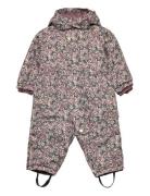 Hcotine - Snowsuit Outerwear Coveralls Snow-ski Coveralls & Sets Purple Hust & Claire