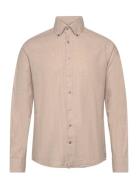 Bs Muriel Casual Modern Fit Shirt Tops Shirts Casual Beige Bruun & Stengade