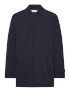 Malcolm Padded Coat 2.0 Tynd Jakke Navy Les Deux