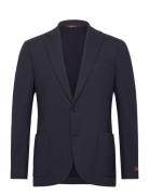 Soft Jersey Jkt Blazer Jakke Navy Morris