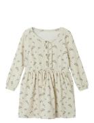 Nmfgio Ls Dress Lil Dresses & Skirts Dresses Casual Dresses Long-sleeved Casual Dresses Cream Lil'Atelier