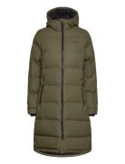 Leia Coat Foret Jakke Khaki Green Tretorn