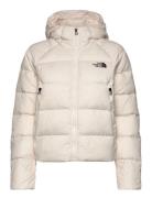 W Hyalite Down Hoodie - Eu Sport Jackets Padded Jacket Cream The North Face