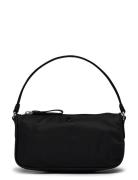 Medium Nylon Top-Handle Pouch Bags Small Shoulder Bags-crossbody Bags Black Lauren Ralph Lauren