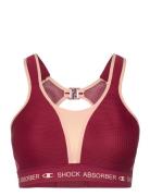 Ultimate Run Bra Padded 06S7 - Grey Ms051 - 75E Sport Bras & Tops Sports Bras - All Burgundy Shock Absorber