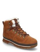 Euro Hiker Mid Warm Lined Waterproof Boot Saddle Shoes Wintershoes Brown Timberland