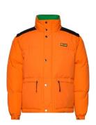 Cp Dakota Recycle Full Zip Jkt Uldfrakke Frakke Orange Ciesse Piumini