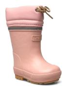 Thermal Wellies W. Wool Lining Shoes Rubberboots High Rubberboots Pink CeLaVi