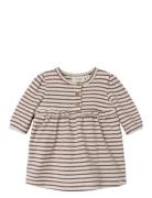 Nbfthoro Ls Body Dress Stripe Lil Dresses & Skirts Dresses Baby Dresses Long-sleeved Baby Dresses Multi/patterned Lil'Atelier