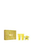 Gift Set Yellow Diamond Edt + Body Lotion + Shower Gel Parfume Sæt Nude Versace Fragrance