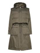 Warm Rain Jacket Foret Jakke Khaki Green H2O Fagerholt