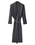 Big Waffle Bathrobe Home Textiles Bathroom Textiles Robes Grey The Organic Company