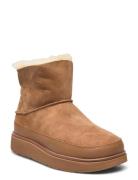 Gen-Ff Mini Double-Faced Shearling Boots Shoes Wintershoes Brown FitFlop