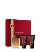 Gift Set The Pour Homme Edt + After Shave Balm + Shower Gel Beauty Men All Sets Nude Dolce&Gabbana