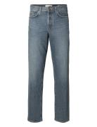 Slh190-Regular Tape Cole 3070 M.b Noos Bottoms Jeans Regular Blue Selected Homme