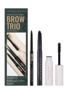 Frozen & Fuller Looking Brow Trio - Dark Brown Makeupsæt Makeup Brown Anastasia Beverly Hills