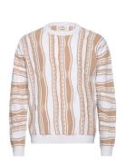 Rrteton Knit Regular Fit Tops Knitwear Round Necks Beige Redefined Rebel