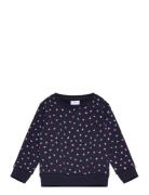 Nmfdavina Ls Sweat Fleece Bru Noos Tops Sweatshirts & Hoodies Sweatshirts Navy Name It